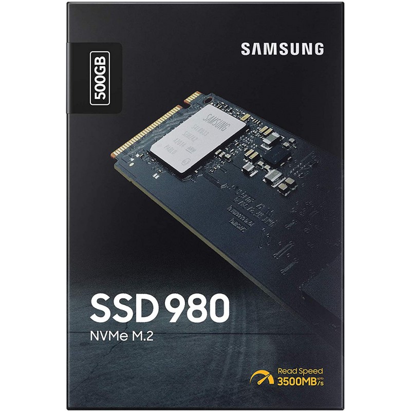 Disque dur ultra rapide 500Go SSD M.2 Samsung 980 PCI-Express (mémoire  Flash)