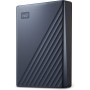 WD 4To My Passport Ultra - Bleu - Disque dur externe portable avec logiciels de gestion et de sauvegarde