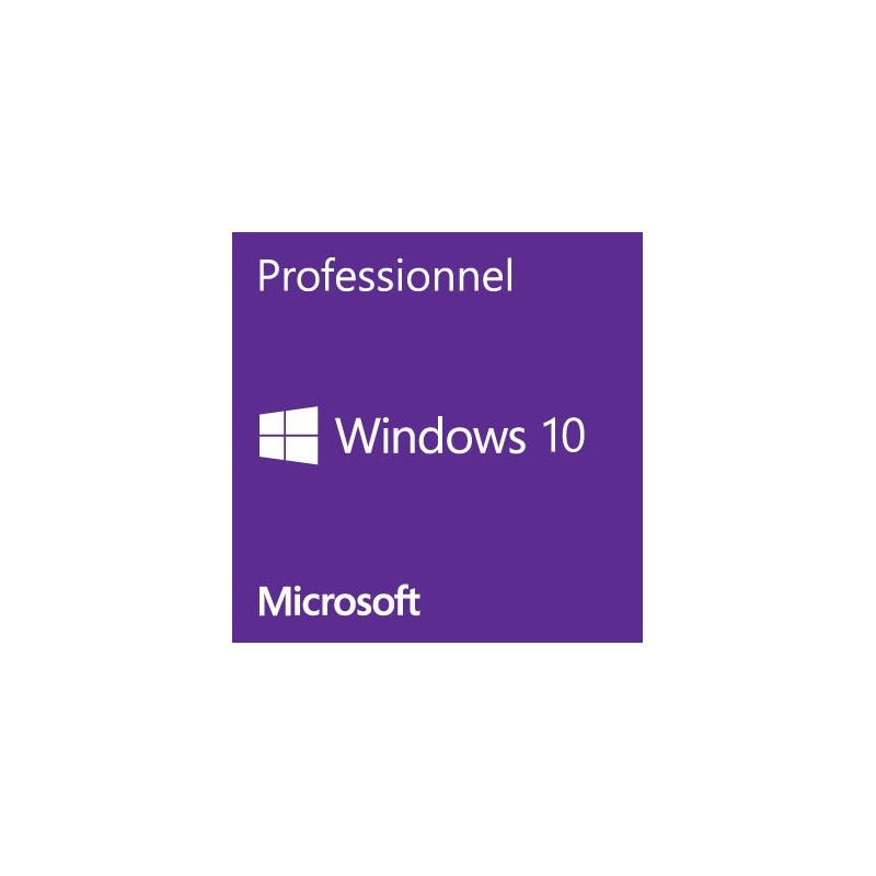 Microsoft Licence Microsoft Windows 10 Pro - 64 Bit - Français - KOTECH